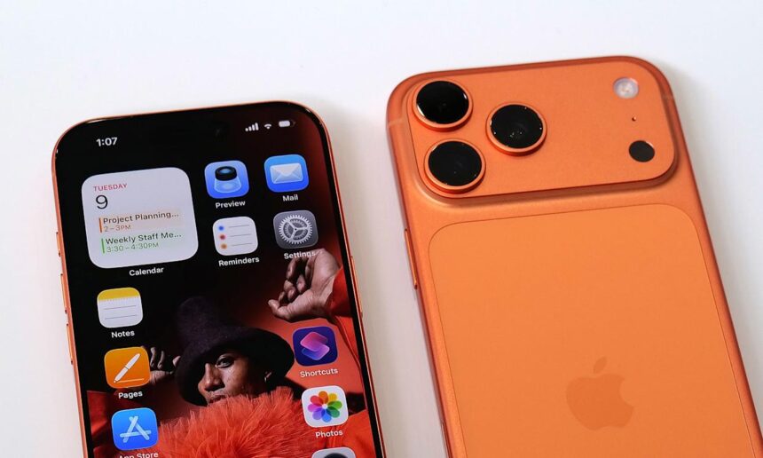 Selfie Camera Comparison iPhone 17 and Samsung S26